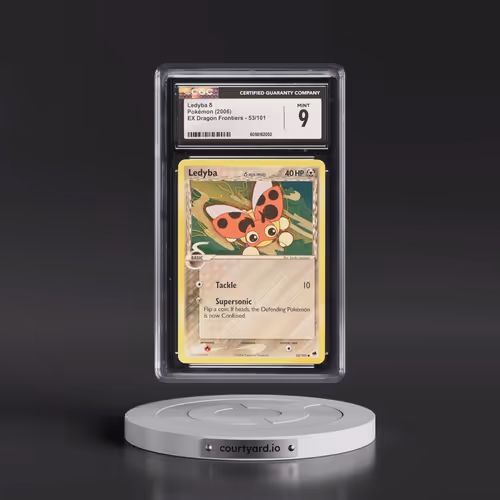 2006 EX Dragon Frontiers #53/101 Ledyba δ (CGC 9 MINT)