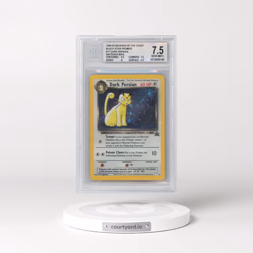 1999 Black Star Promos #17 Dark Persian - Nintendo Power Magazine (Holo) (BGS 7.5 NM+)