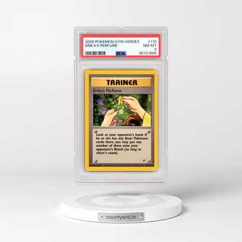 2000 Pokémon Gym Heroes #110 Erika's Perfume (PSA 8 NM-MT)