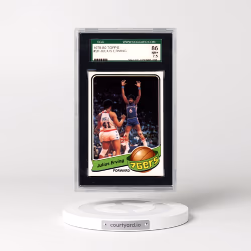 1979 Topps #20 Julius Erving (SGC 7.5 NM+)