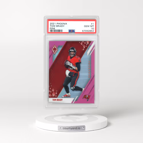 2021 Panini Phoenix #1 Tom Brady - Pink (PSA 10 GEM MINT)