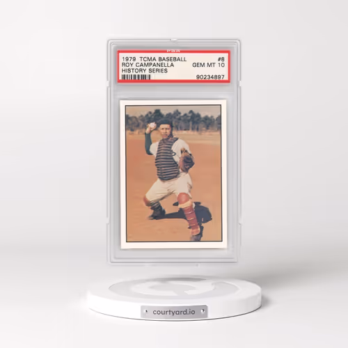 1979 TCMA Baseball History Series #8 Roy Campanella (PSA 10 GEM MINT)