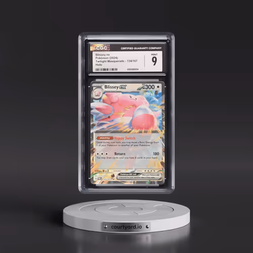 2024 Pokémon Twm EN-Twilight Masquerade #134 Blissey EX - Holo (CGC 9 MINT)