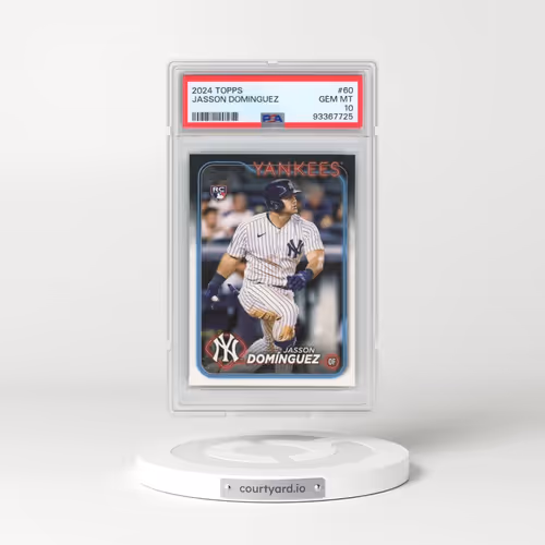 2024 Topps #60 Jasson Dominguez (PSA 10 GEM MINT)