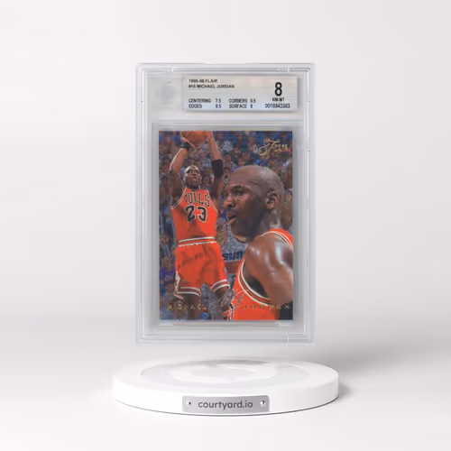 1995 Flair #15 Michael Jordan (BGS 8 NM-MT)