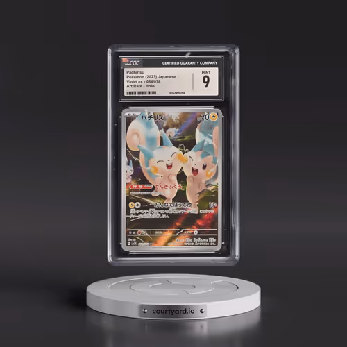 2023 Pokémon Sv1v-Violet EX #084 Pachirisu - Art Rare (CGC 9 MINT)