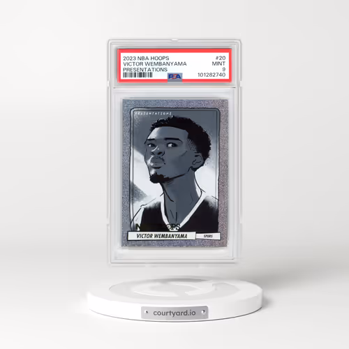 2023 Panini NBA Hoops Presentations #20 Victor Wembanyama (PSA 9 MINT)