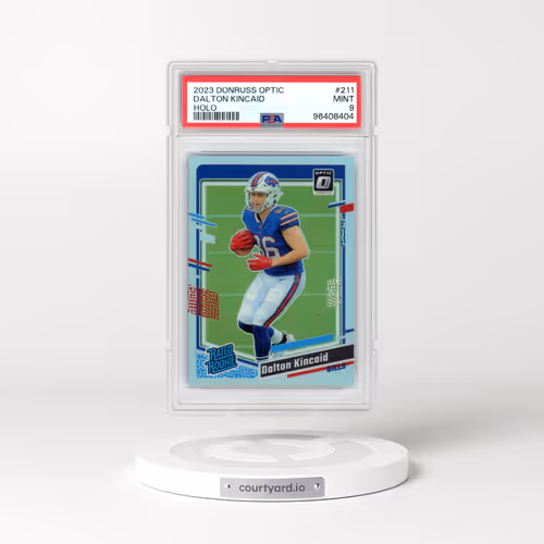 2023 Panini Donruss Optic #211 Dalton Kincaid - Holo (PSA 9 MINT)