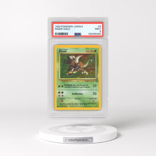 1999 Pokémon Jungle #9 Pinsir - Holo (PSA 9 MINT)
