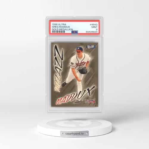 1998 Ultra #484G Greg Maddux - Gold Medallion (PSA 9 MINT)