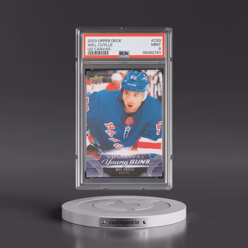2023 Upper Deck UD Canvas #C93 Will Cuylle (PSA 9 MINT)