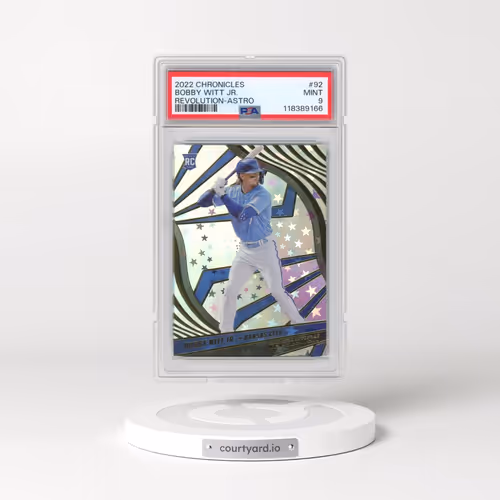 2022 Panini Chronicles Revolution #92 Bobby Witt Jr. - Astro (PSA 9 MINT)
