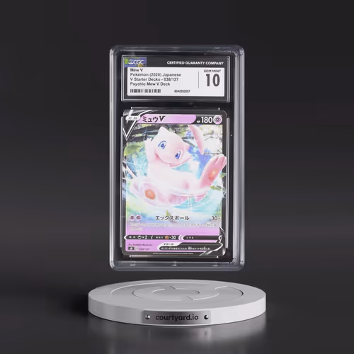 2020 V Starter Decks #038/127 Mew V - Holo Psychic Mew V Deck (CGC 10 GEM MINT)