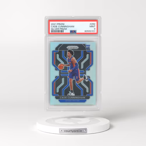 2021 Panini Prizm #282 Cade Cunningham - Silver Prizm (PSA 9 MINT)
