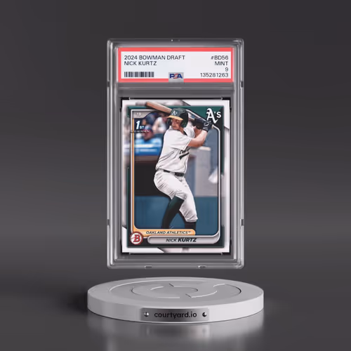 2024 Bowman Draft #BD56 Nick Kurtz (PSA 9 MINT)