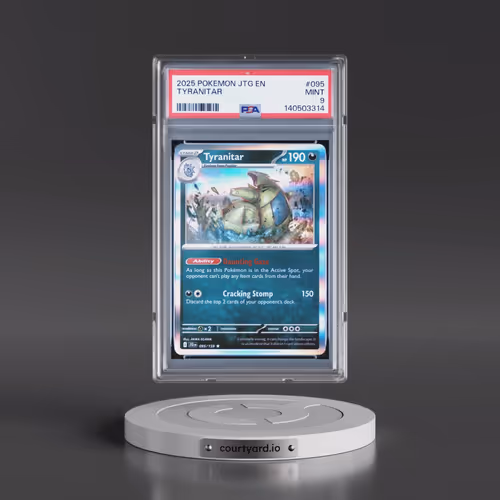 2025 Pokémon Jtg EN-Journey Together #095 Tyranitar (PSA 9 MINT)