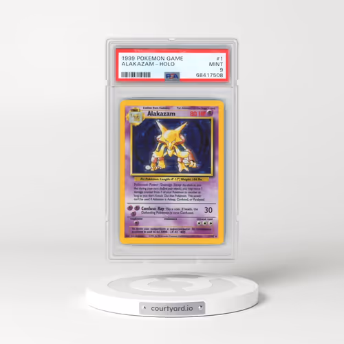 1999 Pokémon Game #1 Alakazam - Holo (PSA 9 MINT)
