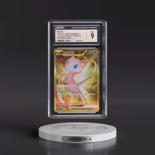 2023 Pokémon Card 151 #208/165 Mew ex - Ultra Rare (CGC 9 MINT)