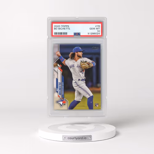 2020 Topps #78 Bo Bichette (PSA 10 GEM MINT)