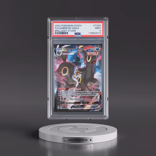 2022 Pokémon Sword & Shield Brilliant Stars #TG23 Umbreon Vmax - Full Art (PSA 9 MINT)