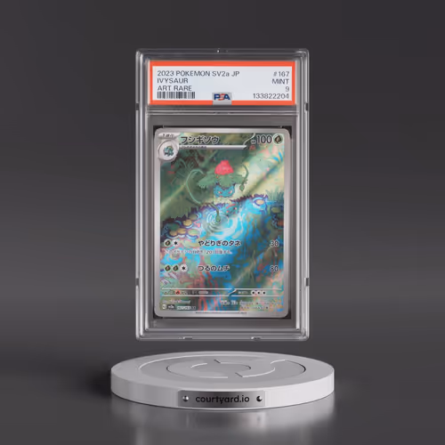 2023 Pokémon Sv2a-Pokémon 151 #167 Ivysaur - Art Rare (PSA 9 MINT)