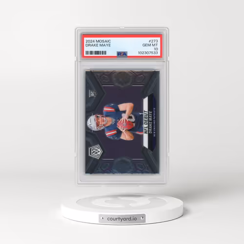 2024 Panini Mosaic #273 Drake Maye (PSA 10 GEM MINT)