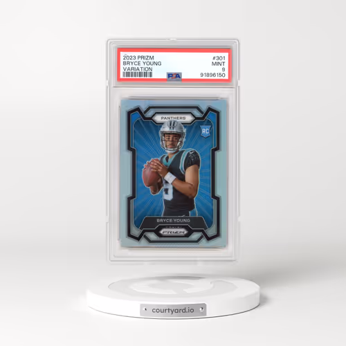 2023 Panini Prizm #301 Bryce Young - Variation (PSA 9 MINT)