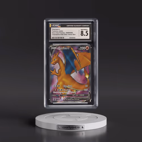 2017 Black Star Promos - Sword & Shield #SWSH050 Charizard V - Champion's Path Elite Trainer Box (Ho