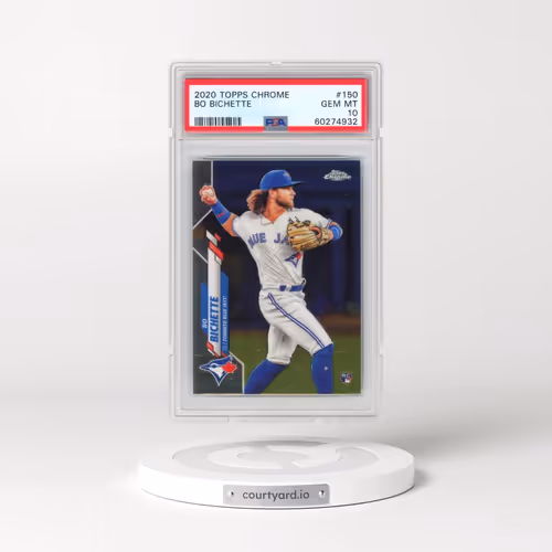 2020 Topps Chrome #150 Bo Bichette (PSA 10 GEM MINT)