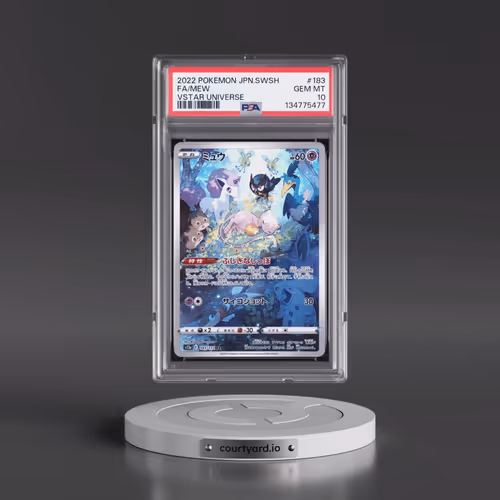 2022 Pokémon Sword & Shield Vstar Universe #183 Mew - Full Art (PSA 10 GEM MINT)