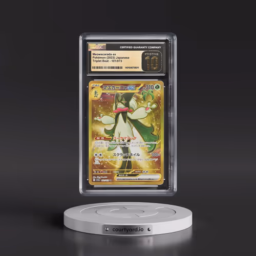 2023 Triplet Beat #101/073 Meowscarada ex - Ultra Rare Holo (CGC 10 PRISTINE)