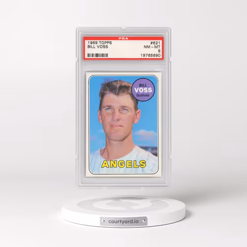 1969 Topps #621 Bill Voss (PSA 8 NM-MT)