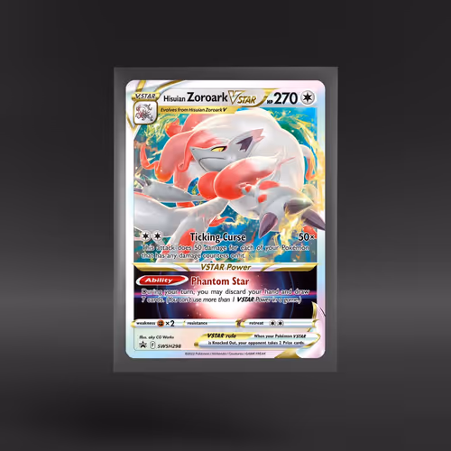 SWSH Black Star Promos Hisuian Zoroark VSTAR