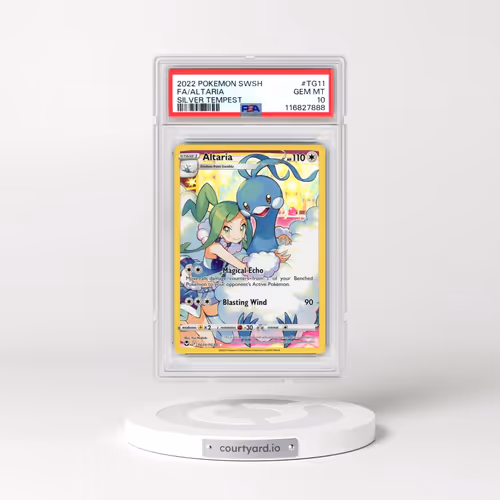 2022 Pokémon Sword & Shield Silver Tempest #TG11 Altaria - Full Art (PSA 10 GEM MINT)