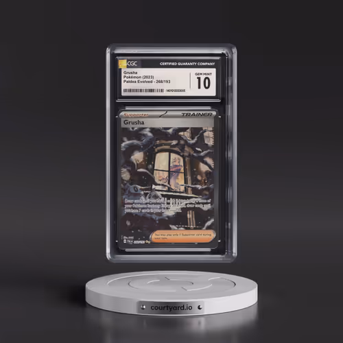 2023 Paldea Evolved - PAL EN #268/193 Grusha - Special Illustration Rare (Holo) (CGC 10 GEM MINT)