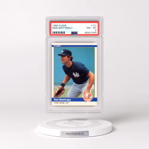 1984 Fleer #131 Don Mattingly (PSA 8 NM-MT)