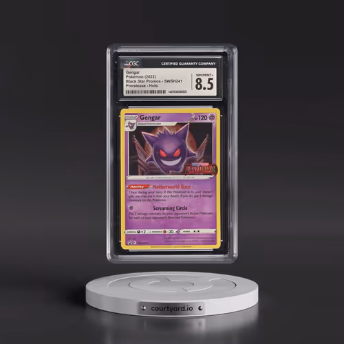 2017 Black Star Promos - Sword & Shield #SWSH241 Gengar - Lost Origin Prerelease (Holo) (CGC 8.5 NM-