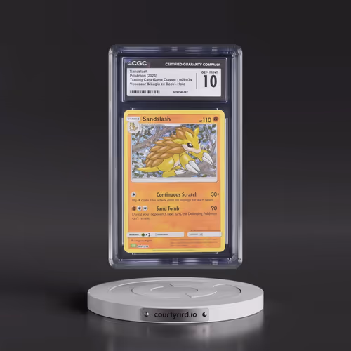 2023 Trading Card Game Classic - CLV, CLC, CLB #009/034 Sandslash - Venusaur & Lugia ex Deck - CLV H