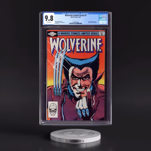 Wolverine Limited Series #1 CGC 9.8 White Pages (Marvel Comics, 9/82)