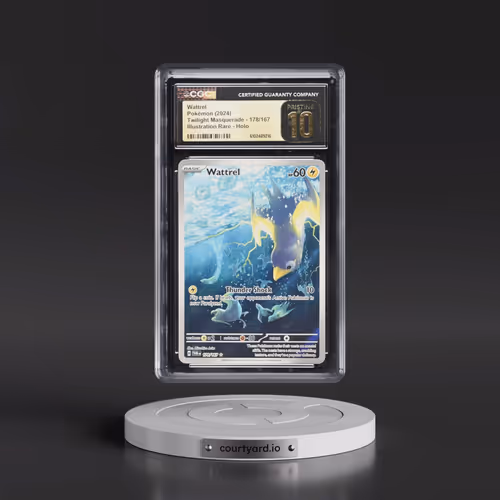 2024 Twilight Masquerade - TWM EN #178/167 Wattrel - Illustration Rare Holo (CGC 10 PRISTINE)