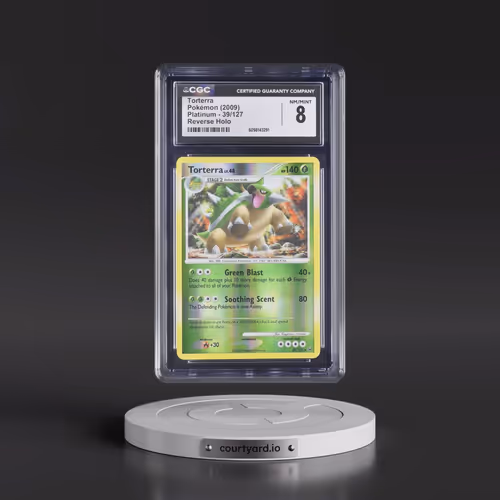 2009 Platinum #39/127 Torterra - Reverse Holo (CGC 8 NM-MT)