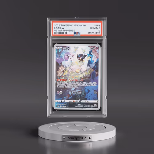 2022 Pokémon Sword & Shield Vstar Universe #183 Mew - Full Art (PSA 10 GEM MINT)
