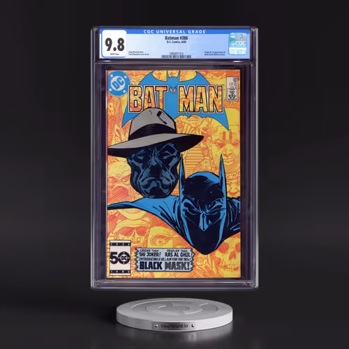 Batman #386 CGC 9.8 White Pages (DC Comics, 8/85)
