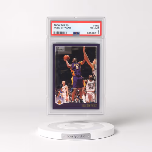 2000 Topps #189 Kobe Bryant (PSA 6 EX-MT)