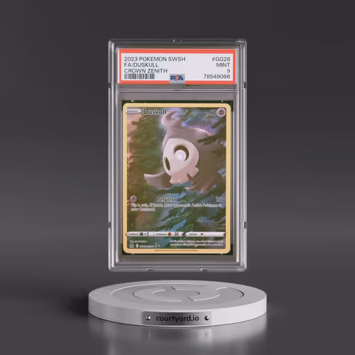 2023 Pokémon Sword and Shield Crown Zenith #GG28 Duskull - Full Art (PSA 9 MINT)