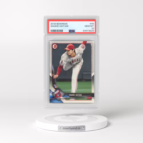2018 Bowman #49 Shohei Ohtani (PSA 10 GEM MINT)
