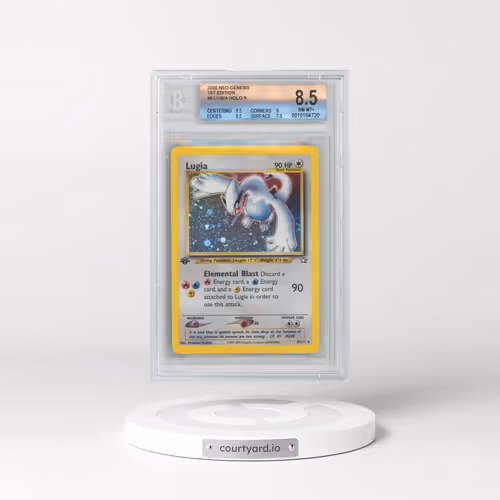 2000 Neo Genesis #9 Lugia - 1st Edition Holo (BGS 8.5 NM-MT+)