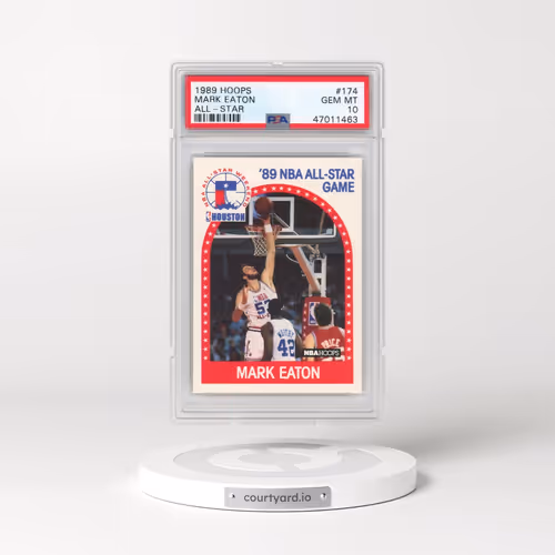 1989 Hoops #174 Mark Eaton - All-Star (PSA 10 GEM MINT)