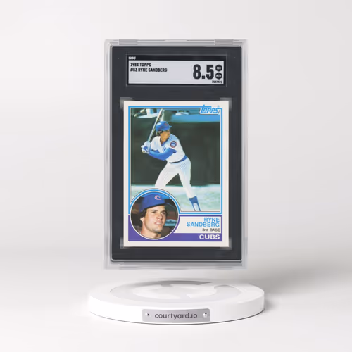 1983 Topps #83 Ryne Sandberg (SGC 8.5 NM-MT+)