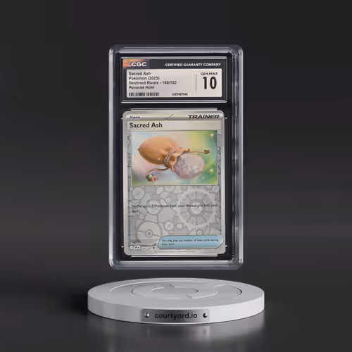 2025 Destined Rivals - DRI EN #168/182 Sacred Ash - Reverse Holo (CGC 10 GEM MINT)